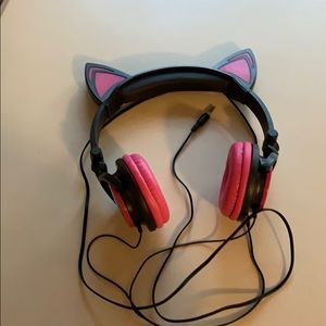 Cat ear head phones